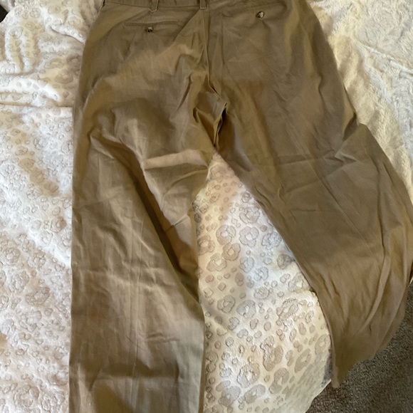 LEE STRAIGHT FIT 40*32 khaki dress pants - Picture 8 of 10